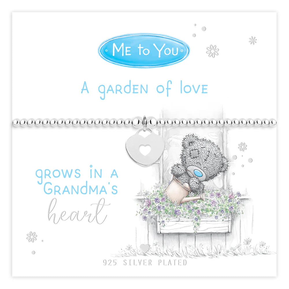 Life Charm A Garden Of Love Silver Plated Bracelet