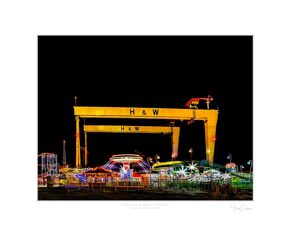 Harland & Wolff Cranes Print