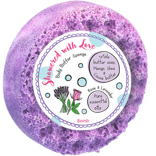Showered with Love Body Buffer Shower Soap