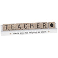 Scrabble Teacher Plaque