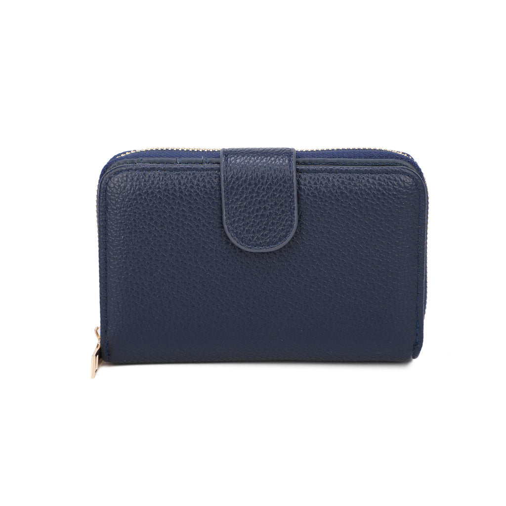 RF034 RFID Medium Purse: Blue