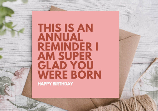Birthday Card
