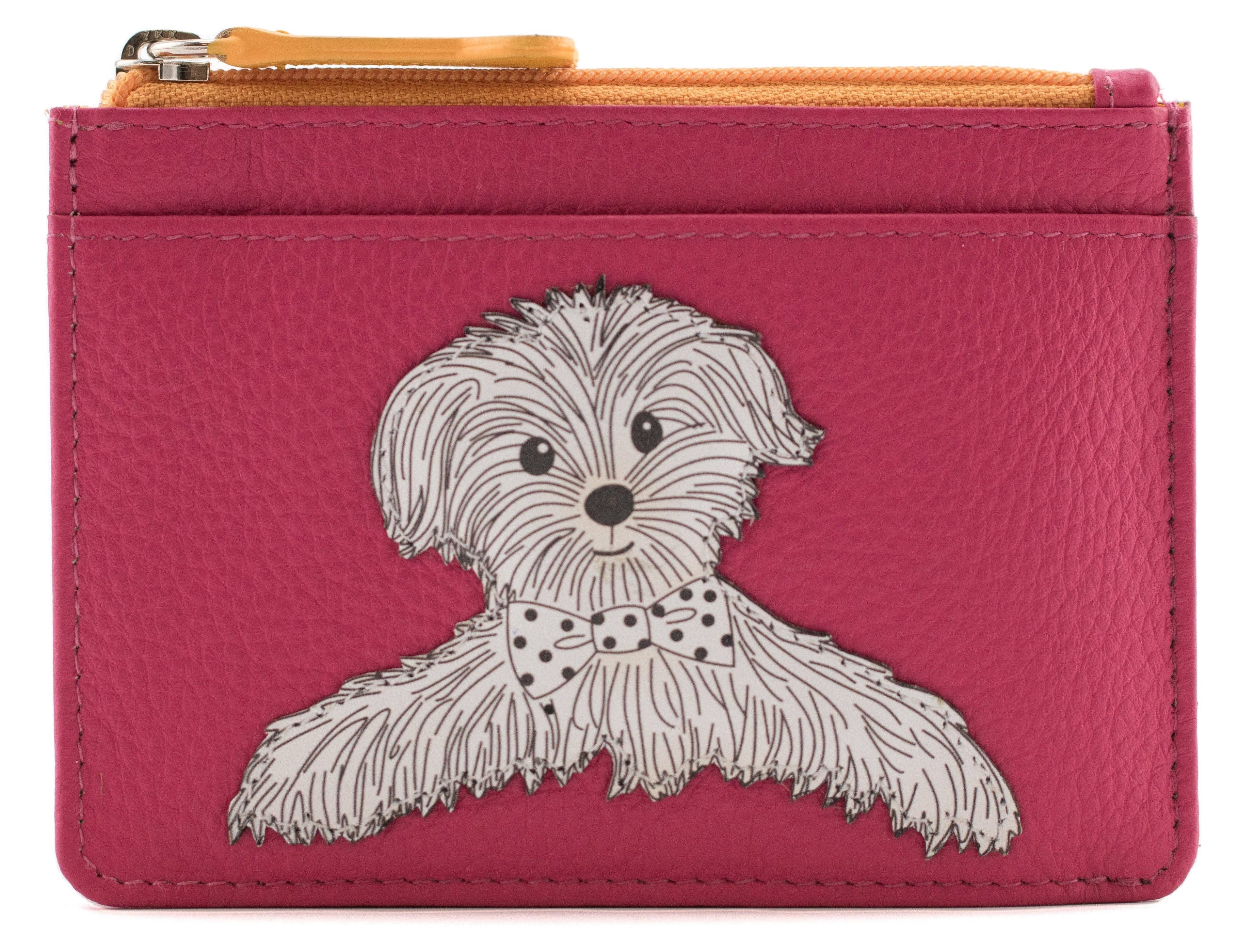 Coco Pup Coin Purse & Card Holder - 43 4333: Pink