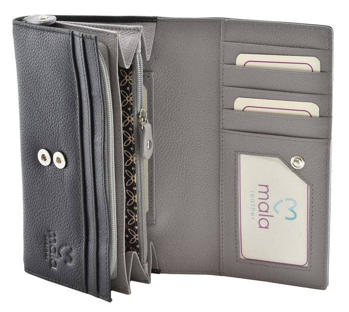 Best Friends Horses Matinee Purse RFID - 3510 65: Grey / Large