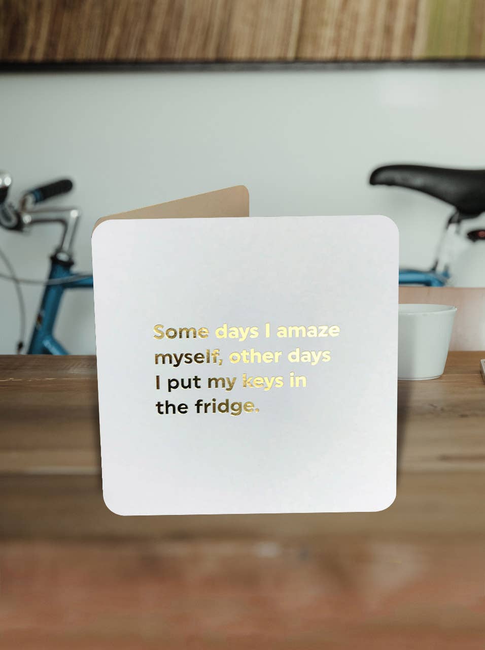 Funny Birthday Card - Amaze Myself