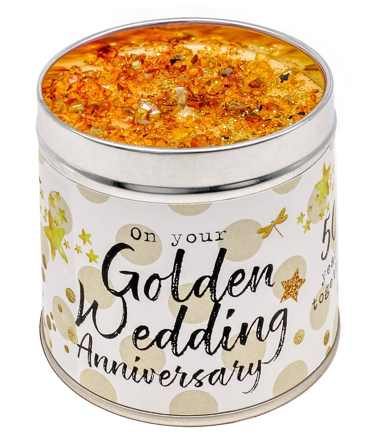 JUST BECAUSE CANDLES – GOLDEN WEDDING ANNIVERSARY