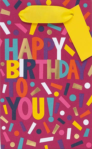 Happy Birthday to You Pink Parfum Bag