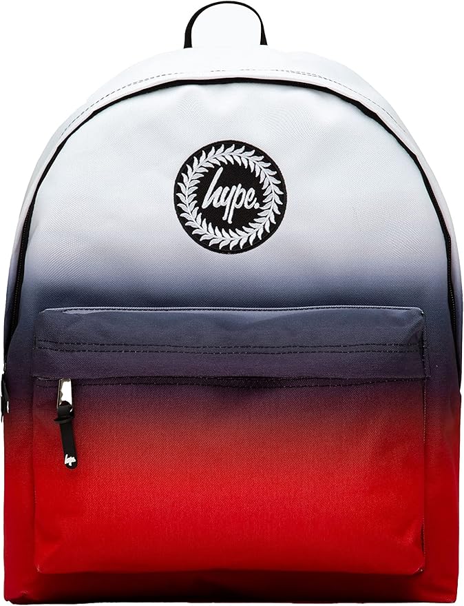 Hype Black & Red Gradient Utility Backpack