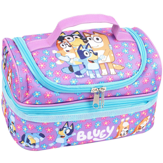 Multi Compartment Lunch Bag - Bluey
