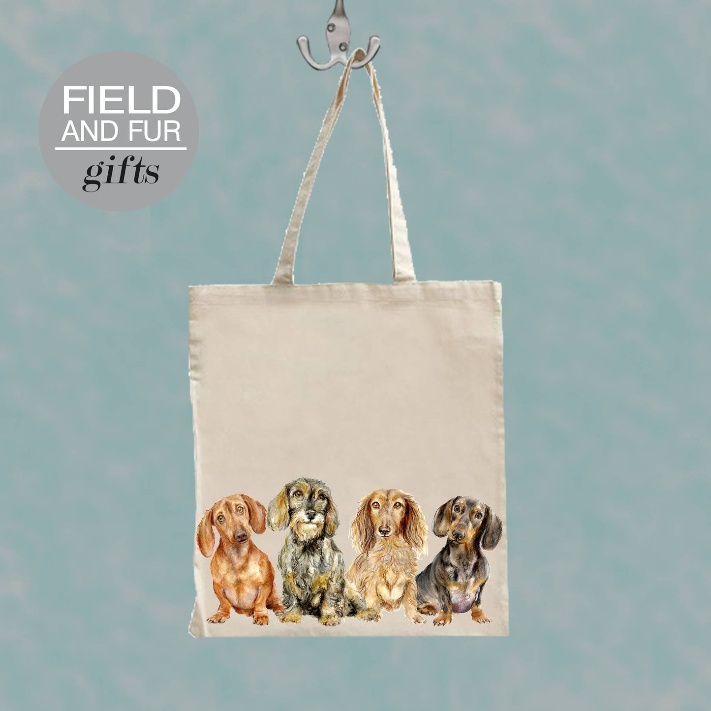Chums, Dachshund Tote Shopping Bag