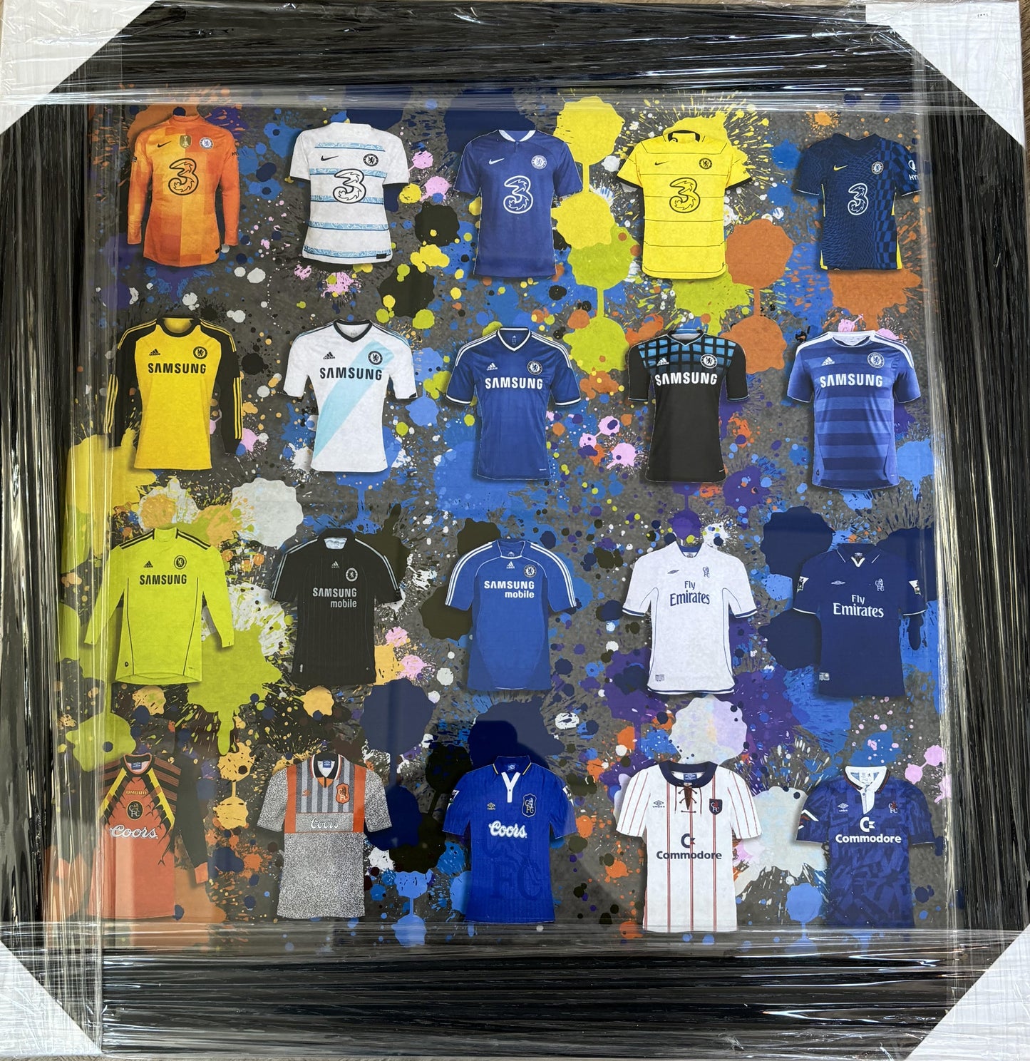 Chelsea Evolution Framed Art – Iconic Kit Collection Display