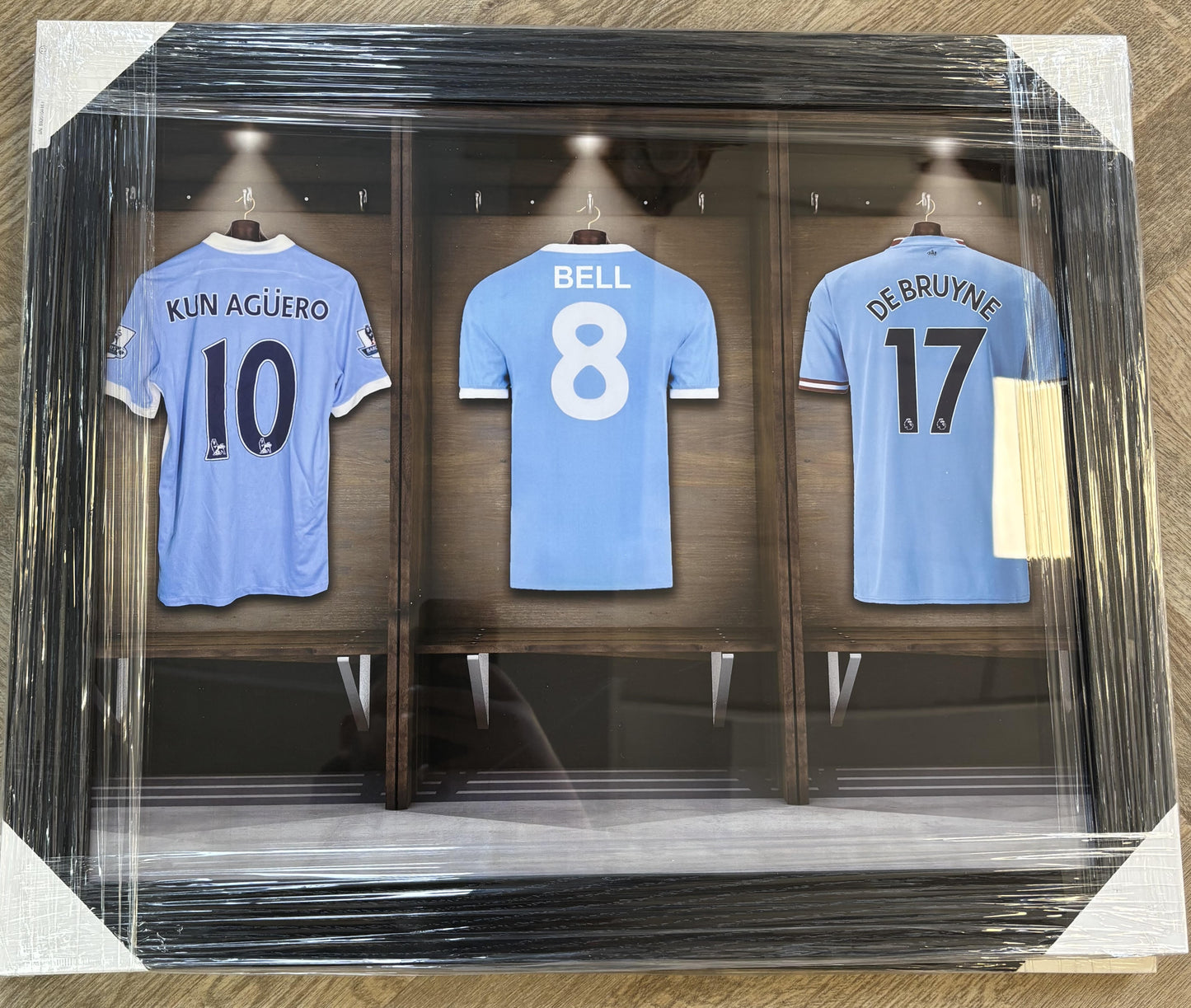 Manchester City Legends Framed Print (Collection Only!)