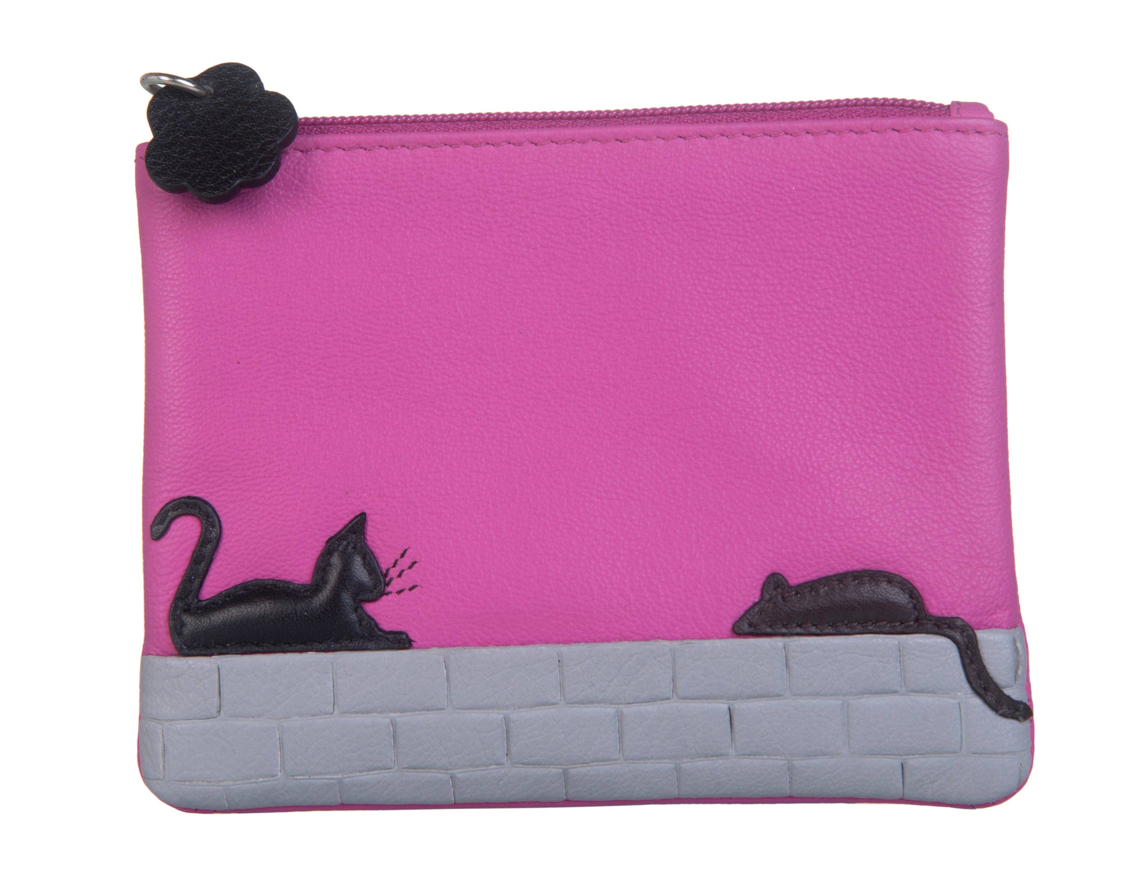 Cat & Mouse Coin Purse - 4286 95: Blue