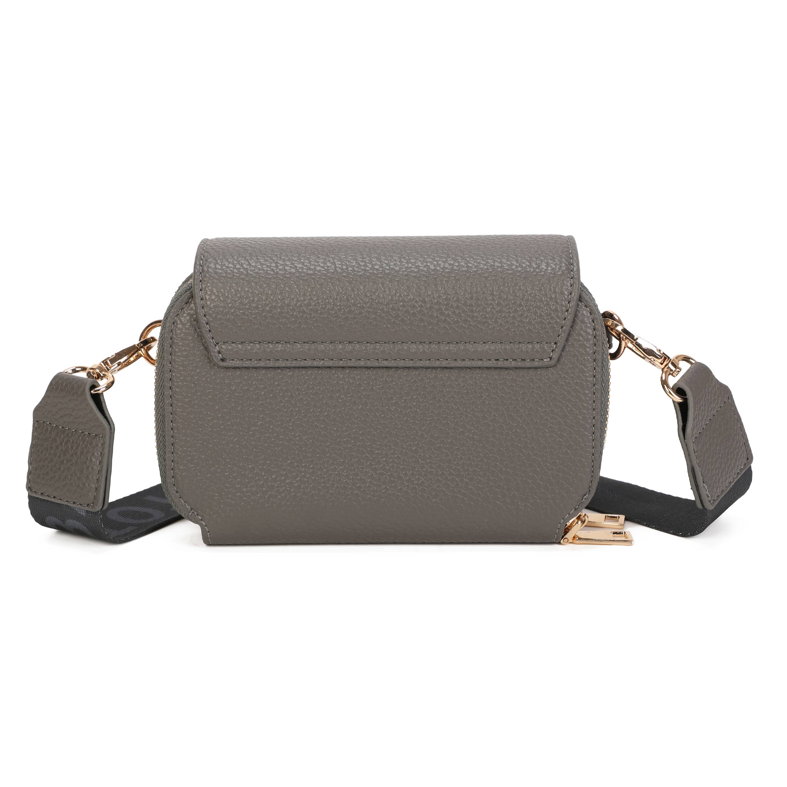 JM1762 Compact Crossbody Phone Bag with Built-in Wallet: Navy