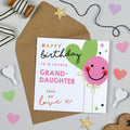 Smiley Balloon Birthday Granddaughter