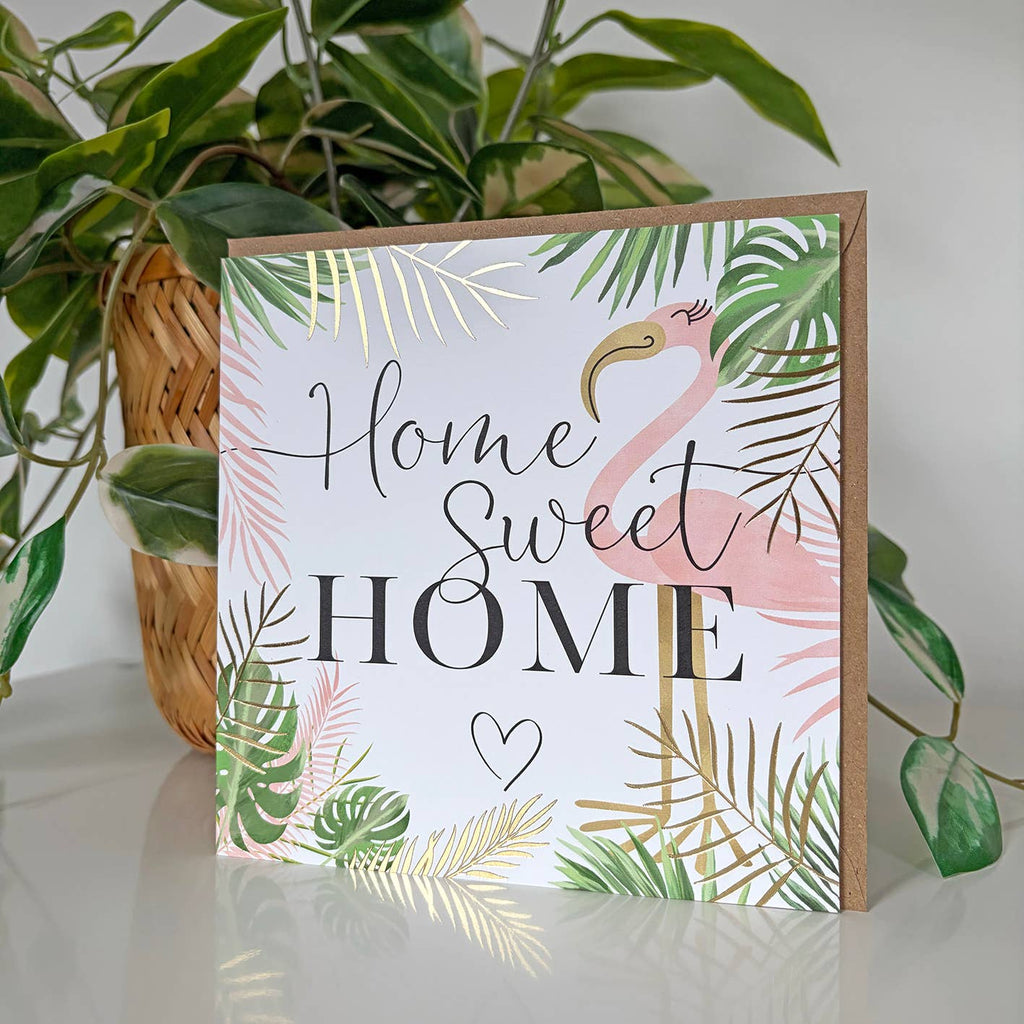 Flamingo Home Sweet Home