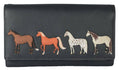 Best Friends Horses Matinee Purse RFID - 3510 65: Grey / Large