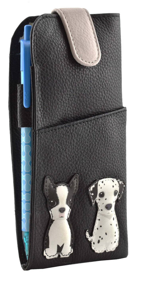 Best Friends Sitting Dogs Glasses Case
