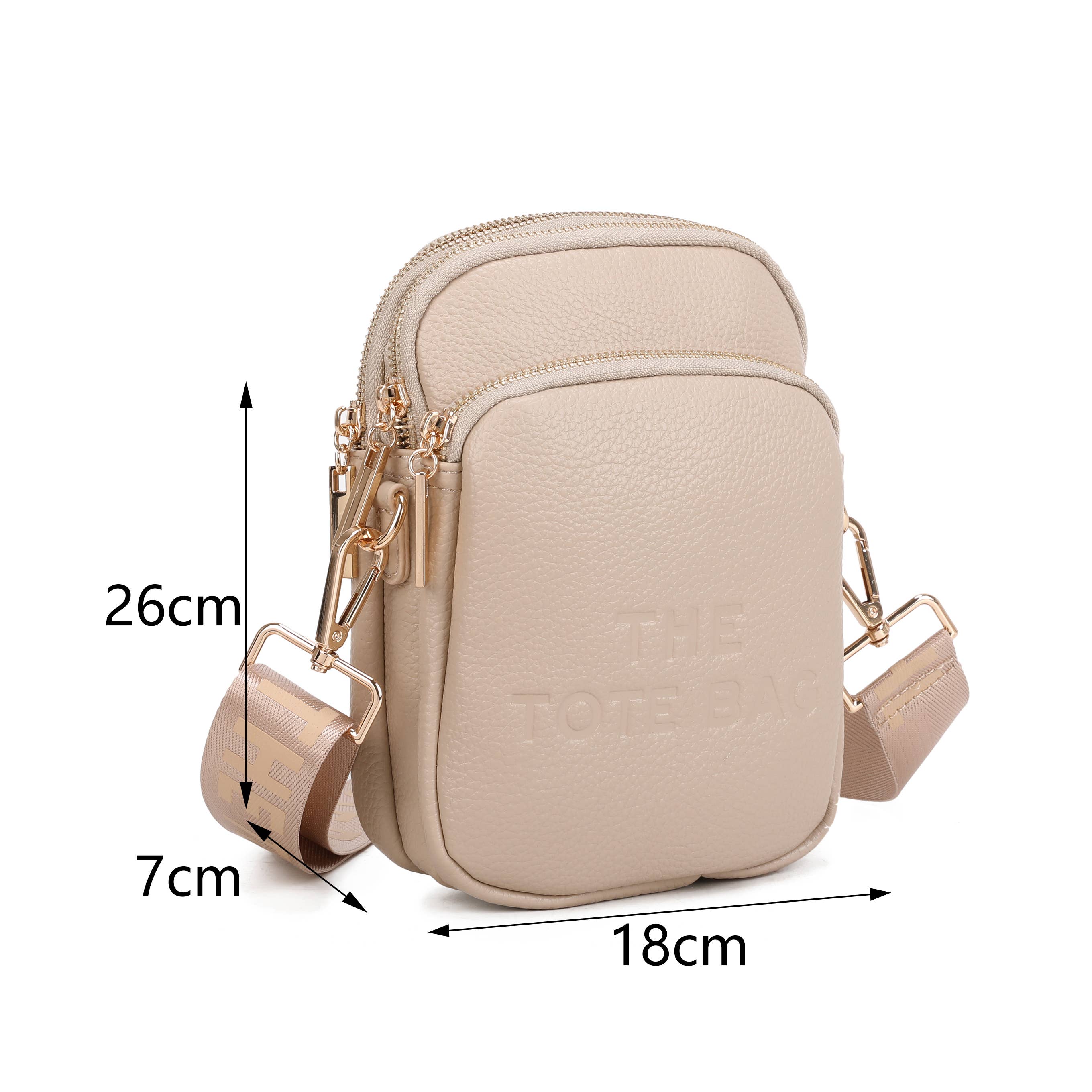 JM1713 Crossbody Bag: Black