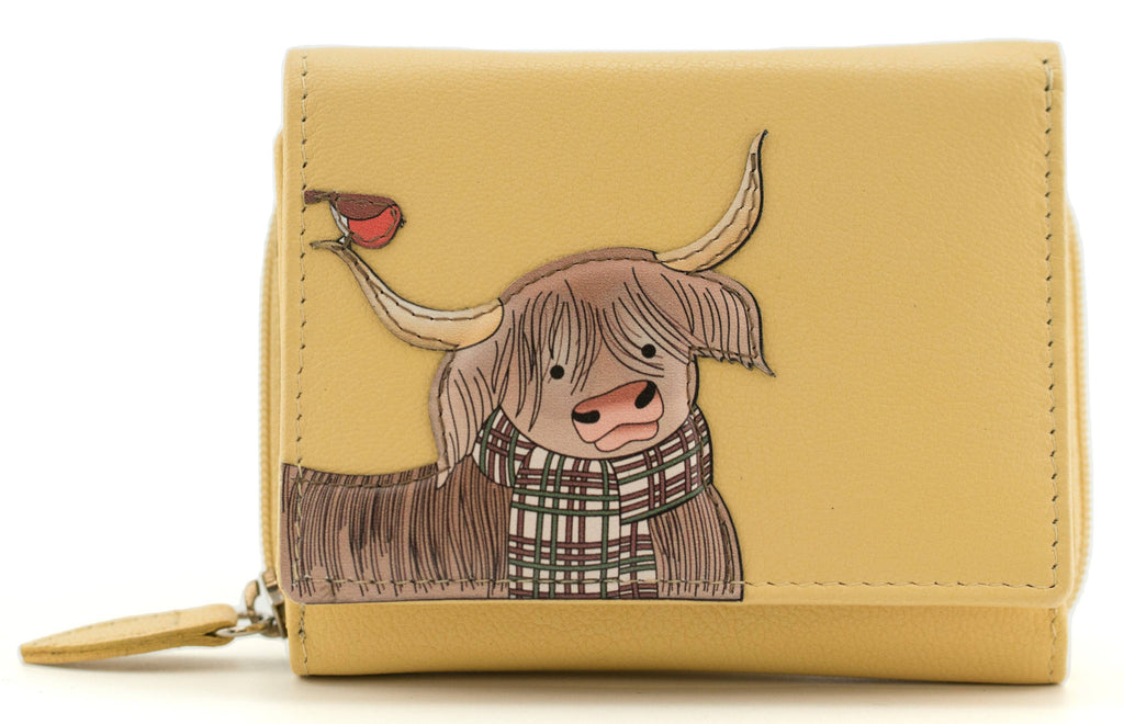 Callum The Coo Med Tri Fold - 3665 23: Yellow