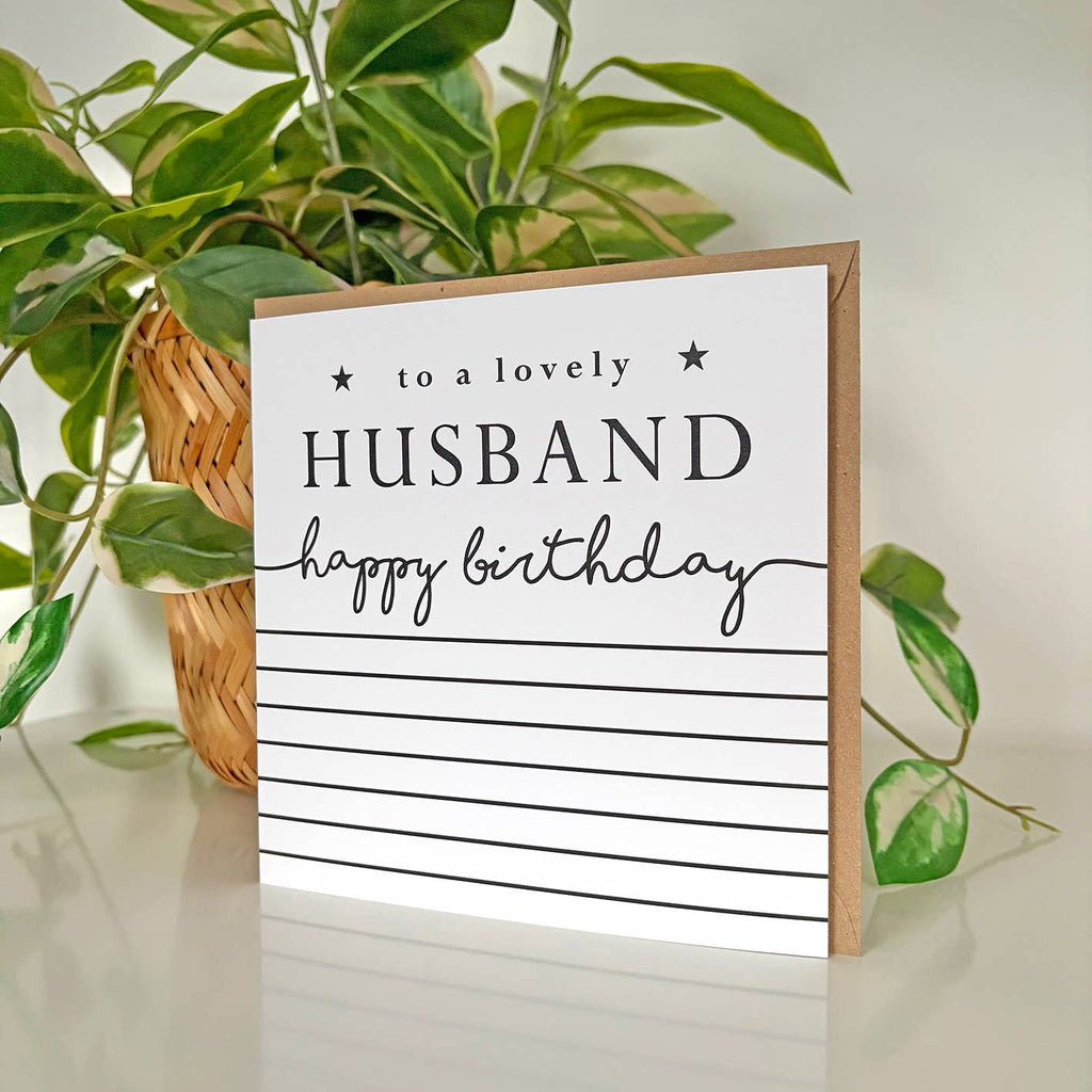 Simply Stripey Husband