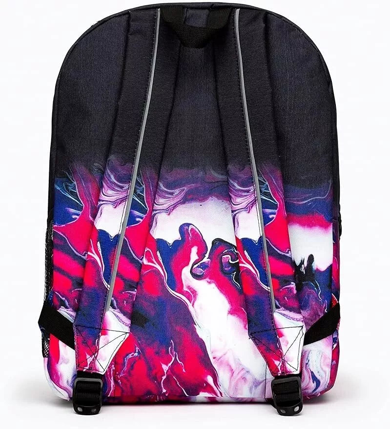 hype Unisex Kid's Purple & Pink Marble Gradient Backpack