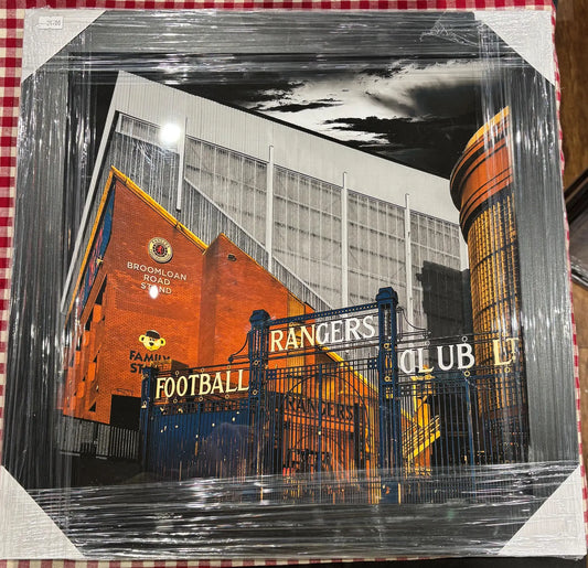 Ibrox Stadium Rangers FC Framed Print
