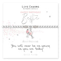Life Charm Bestie Silver Plated Bracelet