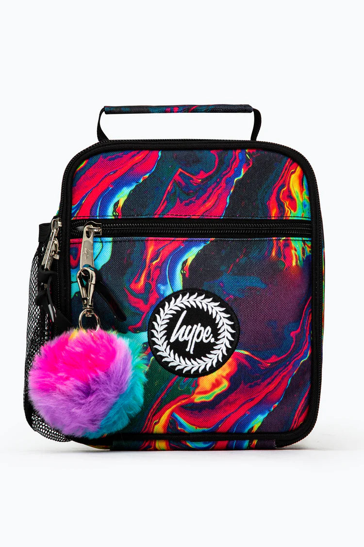 Hype Iridescent Infrared Marble Lunchbox