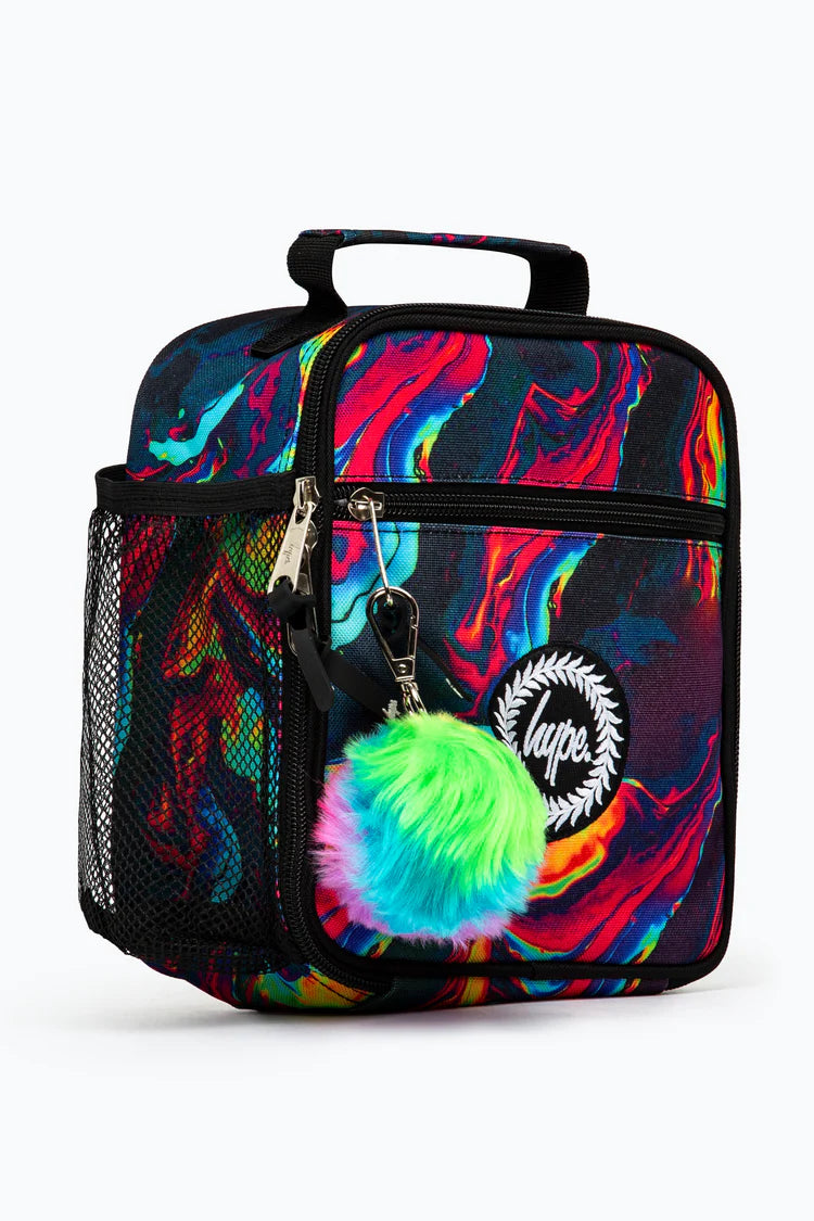 Hype Iridescent Infrared Marble Lunchbox