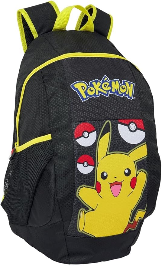 Pikachu Pokeball Backpack