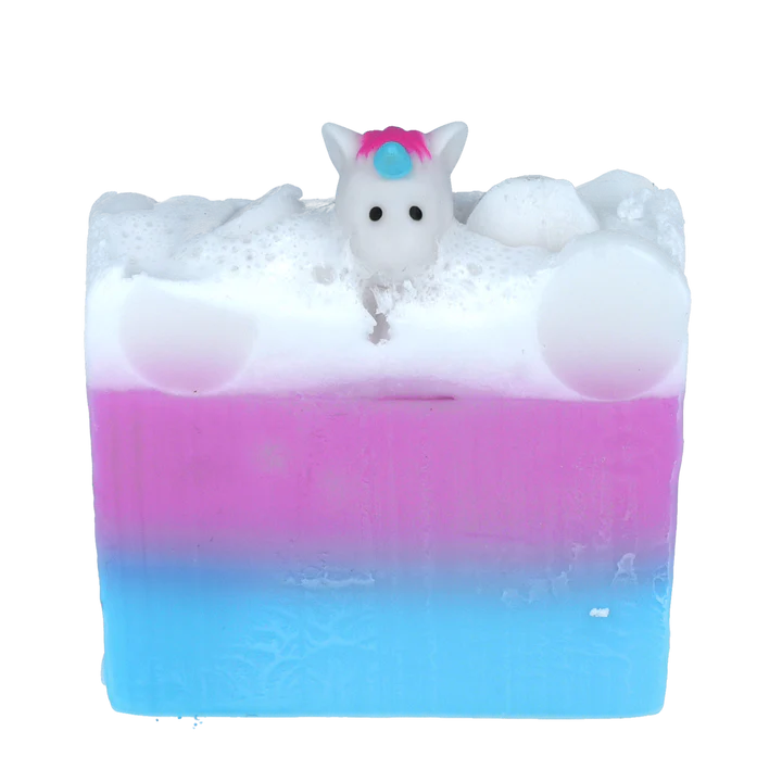 Rainbows & Unicorns Soap Slice