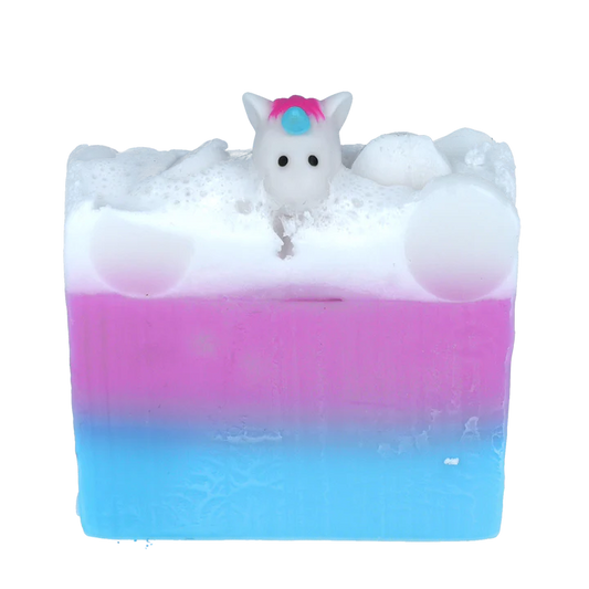 Rainbows & Unicorns Soap Slice