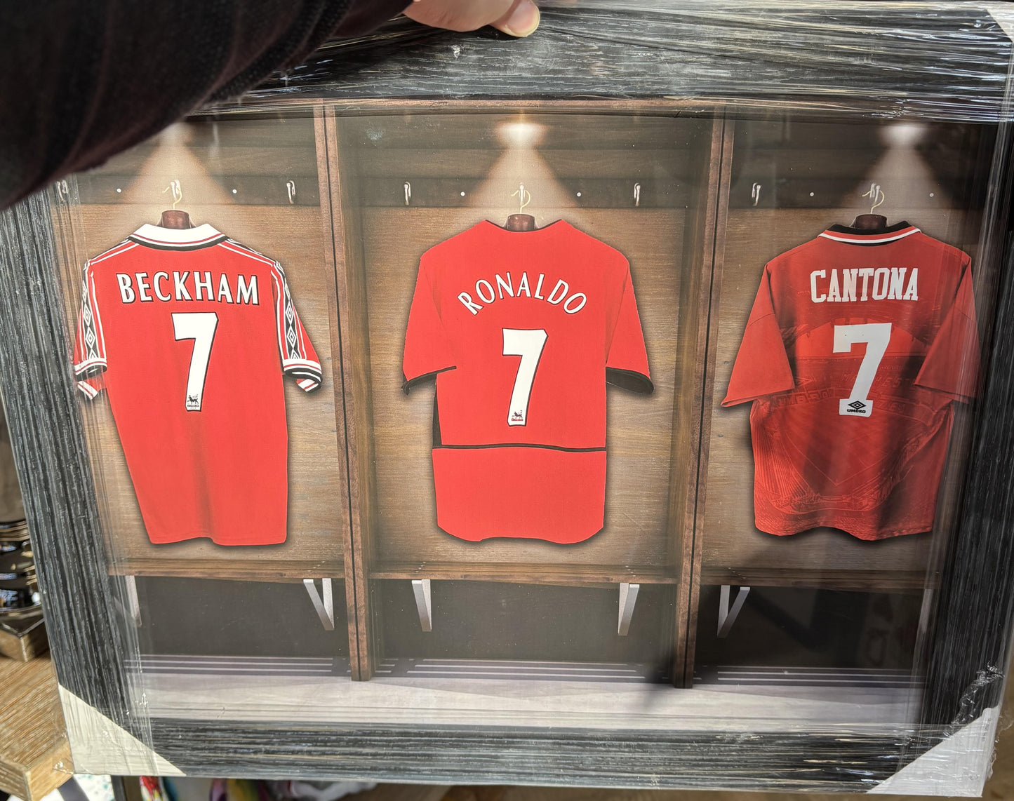 Manchester United Legends Framed Print (Collection Only!)